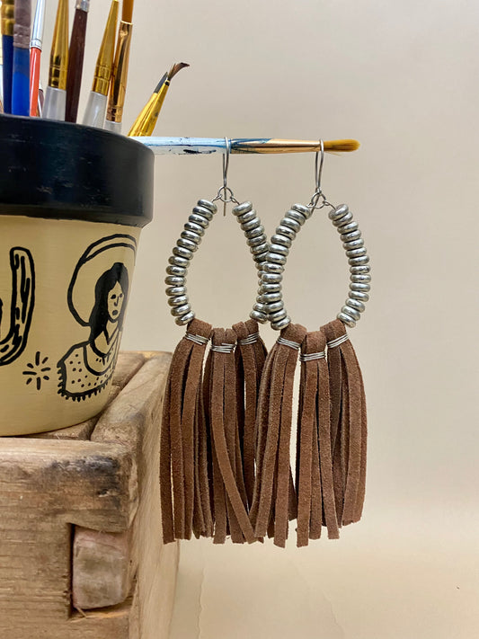 Crazy Train Rio Grande Fringe Earrings