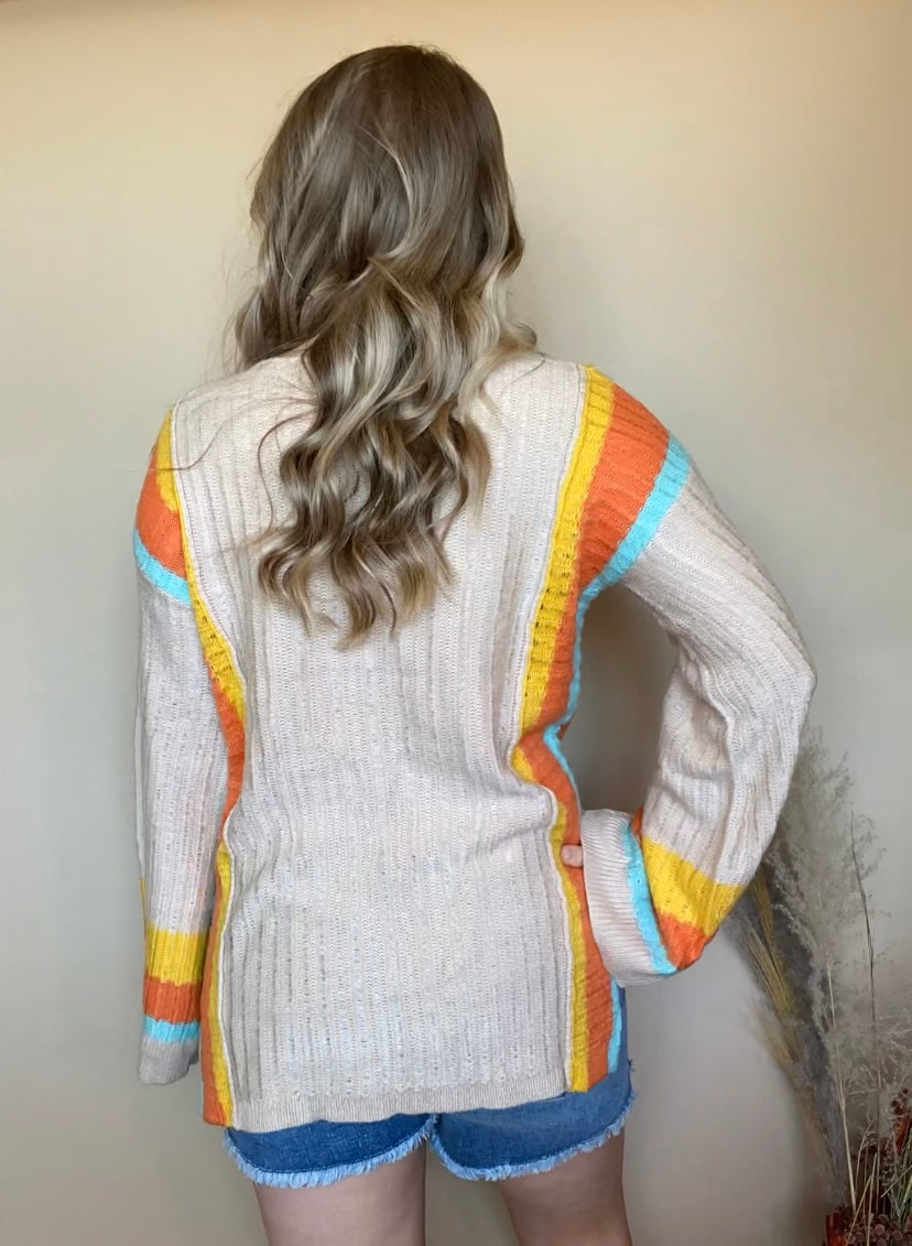 Desert Hippie Bell Sleeve Sweater