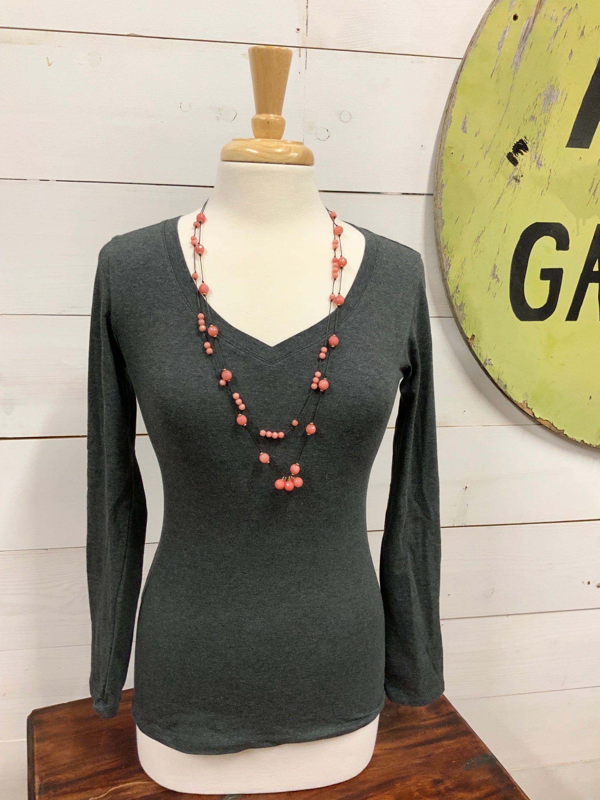 Pink Stone Necklace - The Desert Paintbrush