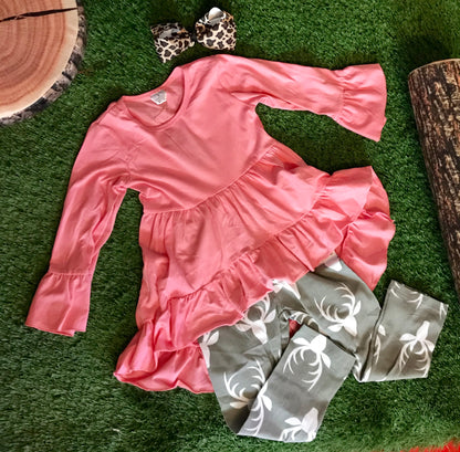 Pink Ruffles Top - The Desert Paintbrush