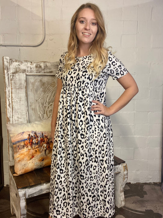 Snow Leopard Dress