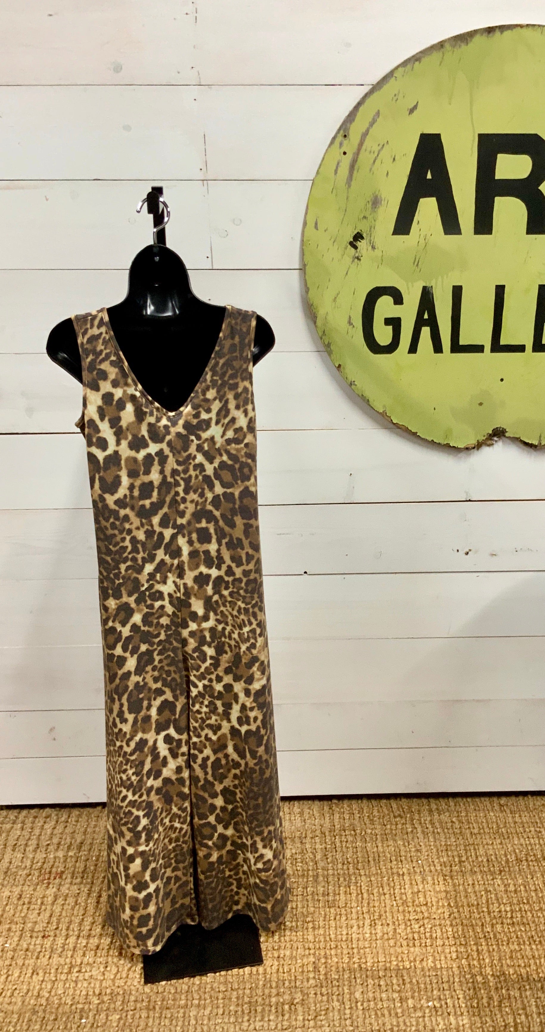 Leopard jumpsuit - The Desert Paintbrush