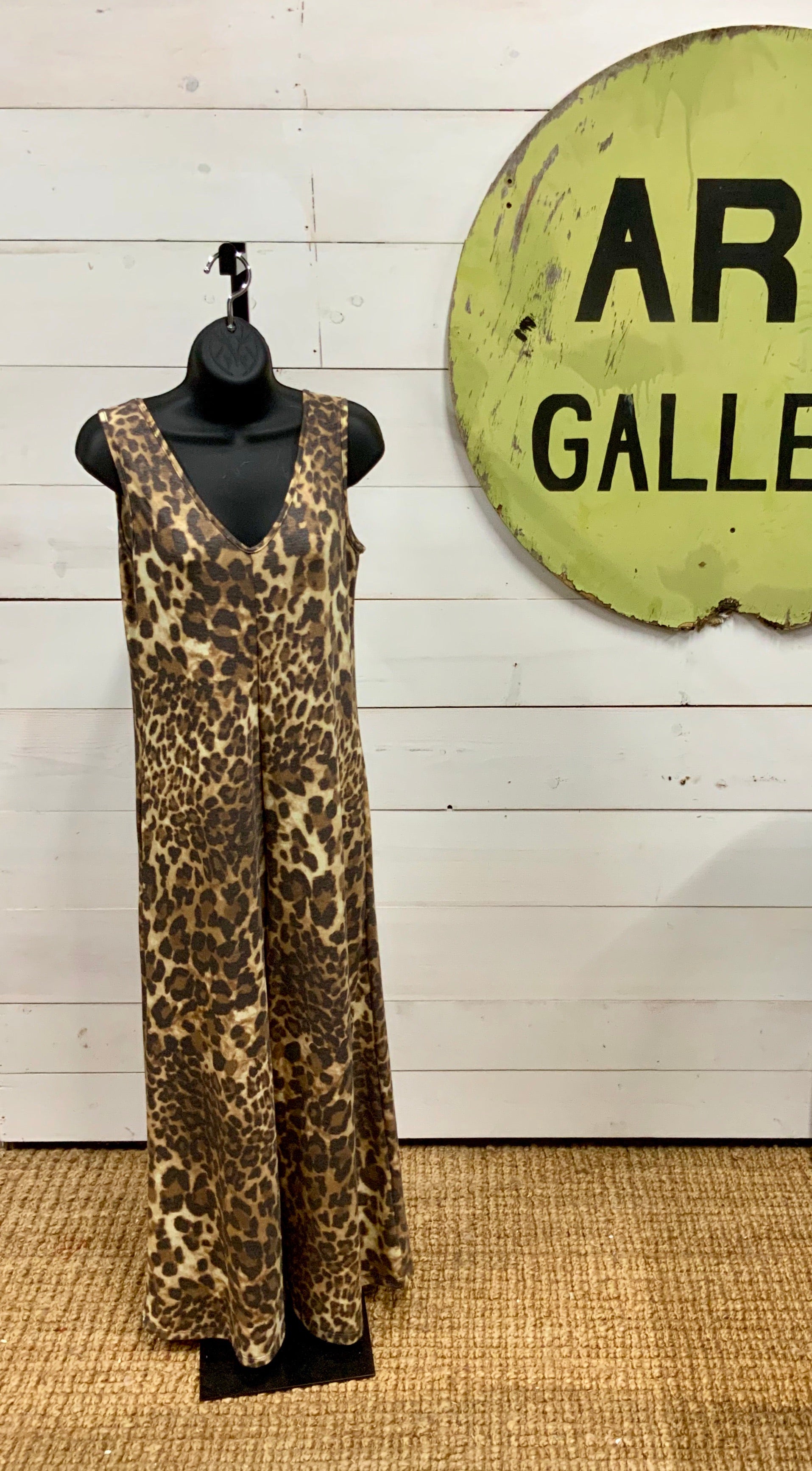 Leopard jumpsuit - The Desert Paintbrush