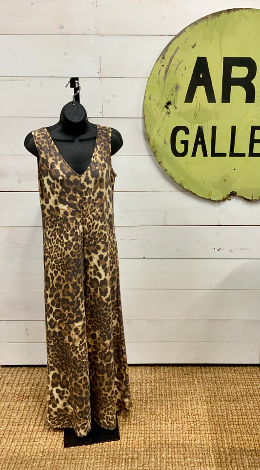 Leopard jumpsuit - The Desert Paintbrush