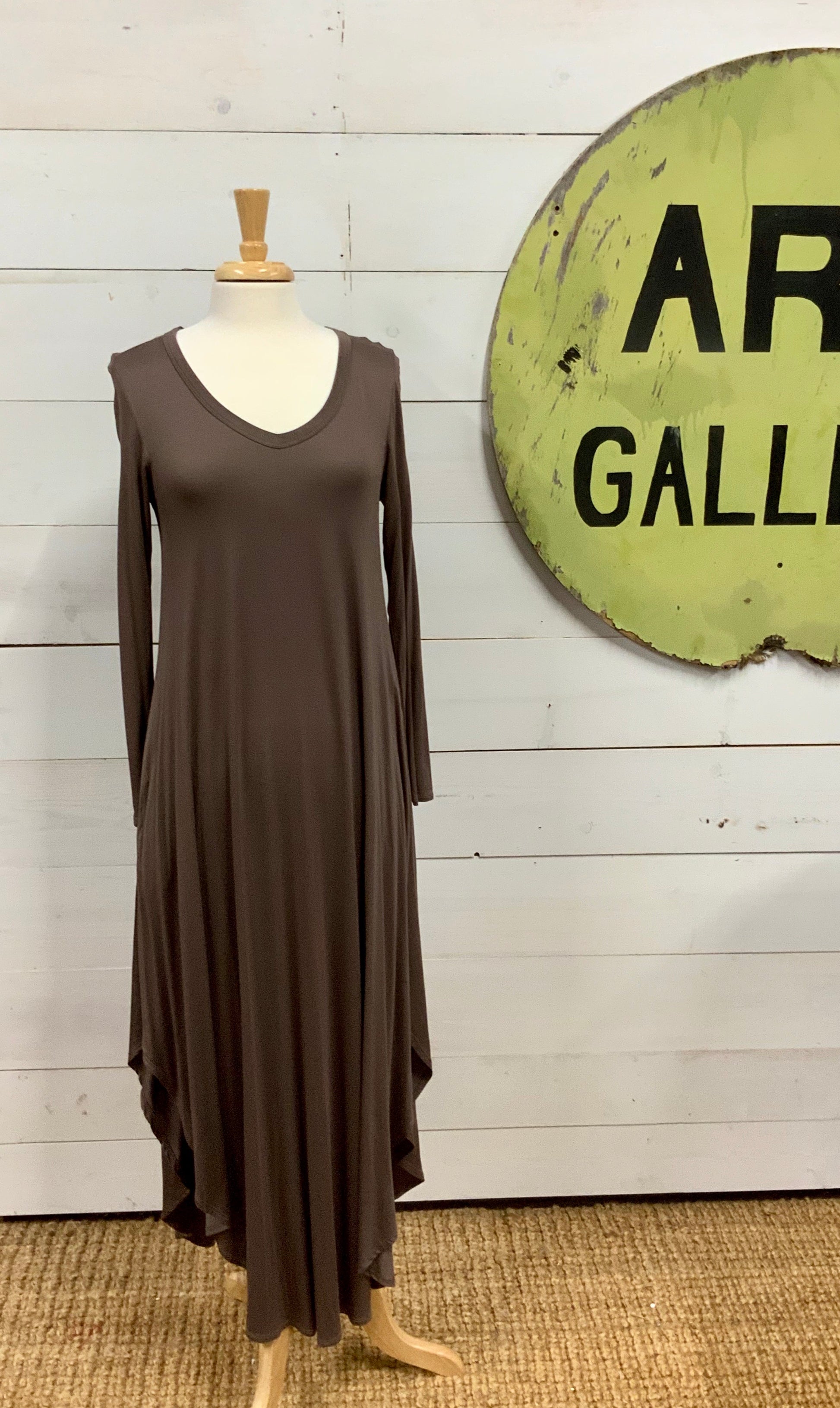 Long Knit Dress - The Desert Paintbrush