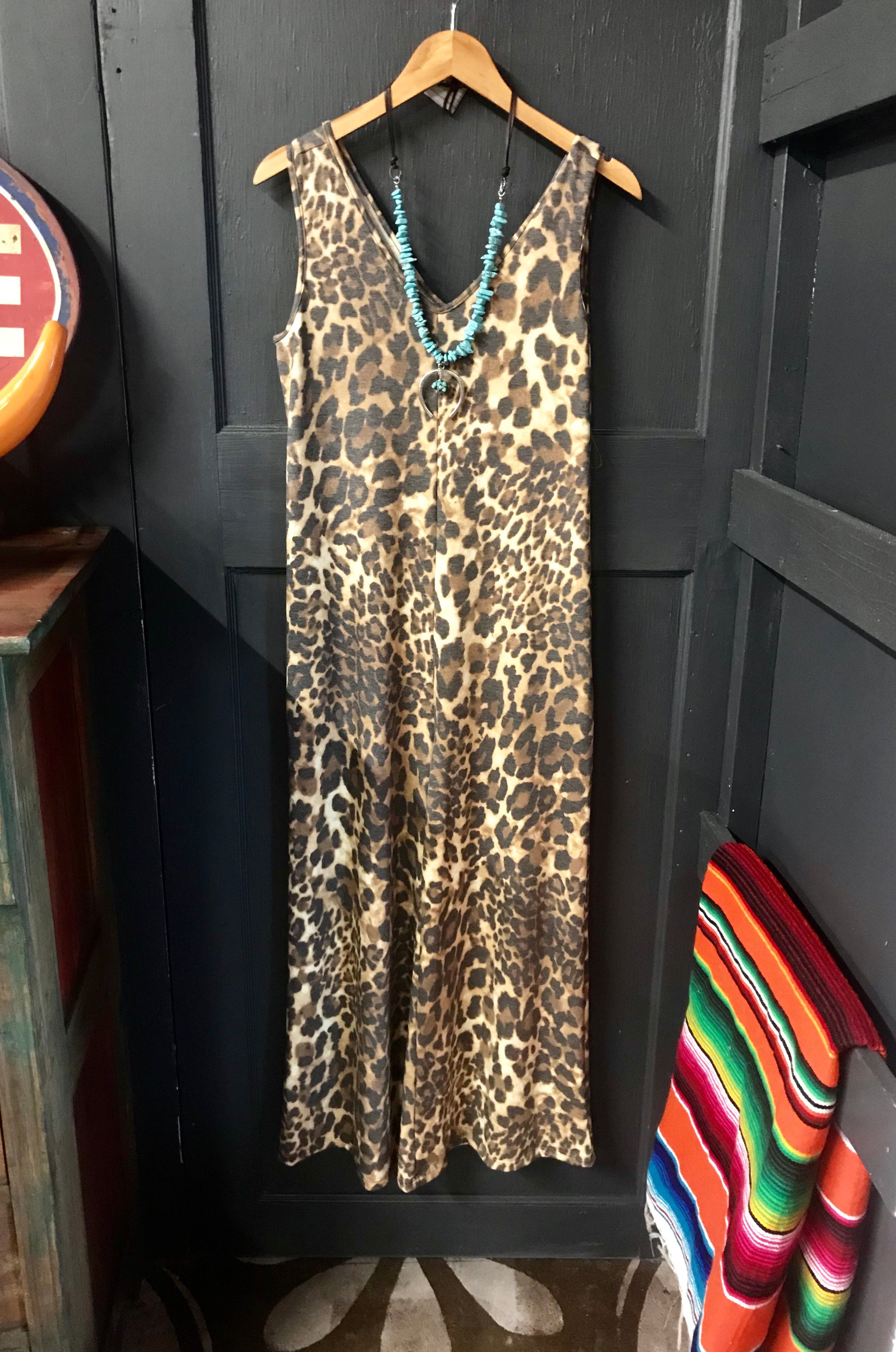 Leopard jumpsuit - The Desert Paintbrush
