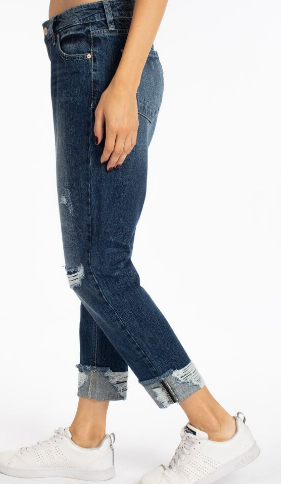 KanCan High Rise Boyfriend Jeans